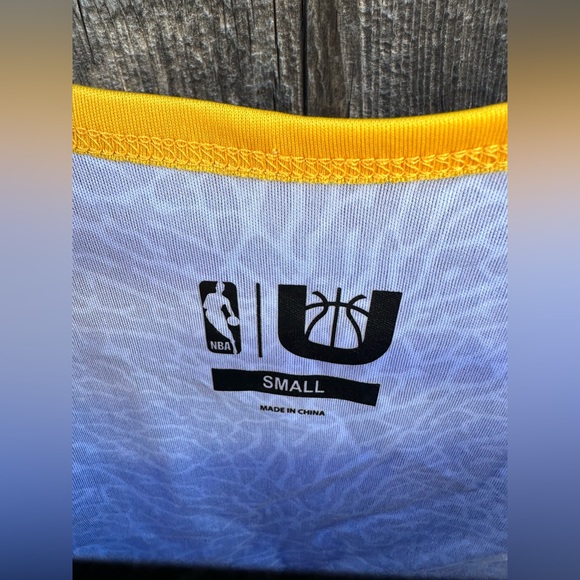 NBA Golden State Warriors Basketball Tank Top Jersey Number 46 Steph Curry - Picture 4 of 5